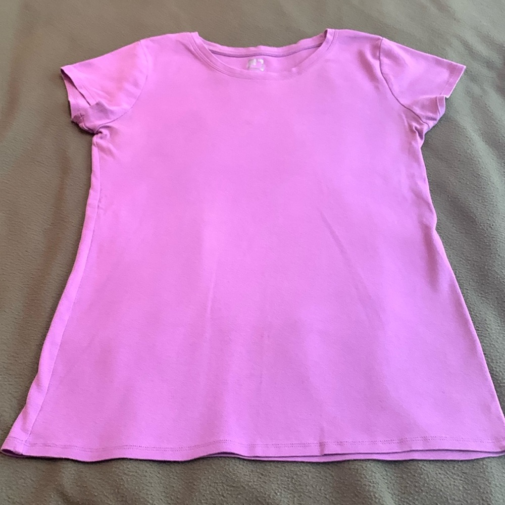 JC Penney purple, short sleeve t-shirt. Size Large Tall